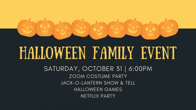 Halloween 2020 Family Event
